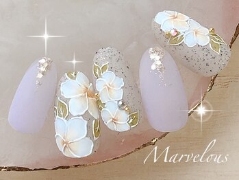 マーヴェラス 大宮店(Marvelous)の写真/大人気★やり放題コース多数♪ハンド¥4990～◆足湯付フット¥5500～◆パラジェル,シュラック,巻き爪矯正も♪