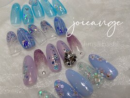 定額ネイル　梅雨