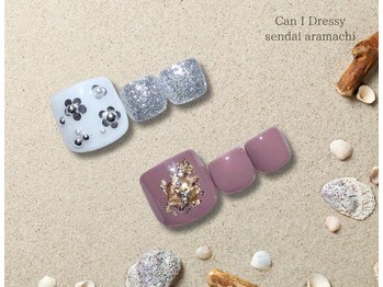 キャンアイドレッシー 仙台荒町店(Can I Dressy)/ワンポイントデザイン定額￥6500