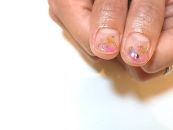 ネイルズ ララ(nails Lala)/可愛いニュアンスネイル