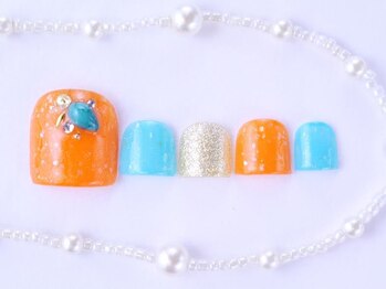 ネイルサロン チュチュ(Nail Salon Chu Chu)/定額FOOTネイル¥8100