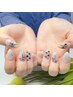 【ハンド】持ち込みシンプルデザインコース　80分　￥6,980