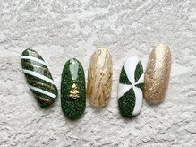 ルナウーナ 谷塚店(LUNAUNA)/クリスマスデザイン　8250円