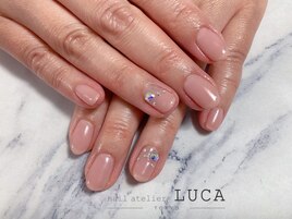 W-518 オーロラハートネイル