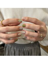 プライベートネイルサロン(private nail salon)/アースカラー×ニュアンス