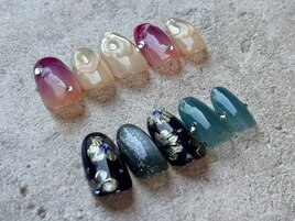 8月キャンペーンネイル