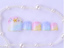 ネイルサロン チュチュ(Nail Salon Chu Chu)/定額FOOTネイル¥7800
