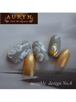 アウリン(AURYN)/9月限定monthly design No,6
