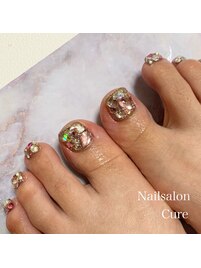埋め尽くしネイル