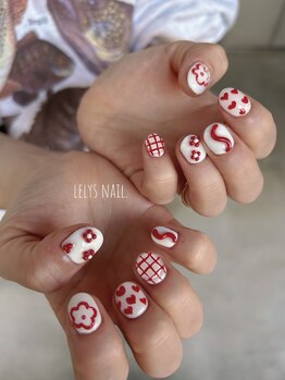 レリーズ ネイル(Lelys nail)/ニュアンスアート10本コース