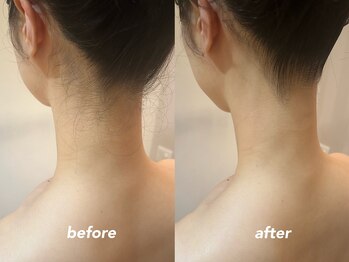 ラヴィーチ 錦糸町店/うなじ周りもバッチリ☆