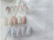 スリー(THREE)/【3月シンプル定額デザイン】