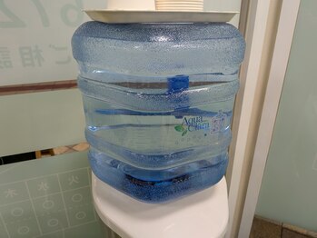 リセット整骨院 布施ほんまち通り院/お水もご用意しております♪