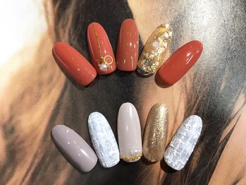 ハイブネイル(Hive nail)/秋冬デザイン♪