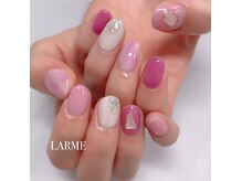 ラルム ネイル サロン(LARME NAIL SALON)/スモーキーピンクニュアンス
