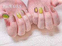 ユーネイルズ 恵比寿(Yu.NAILS.)/ピスタチオ◎ニュアンスうるうる