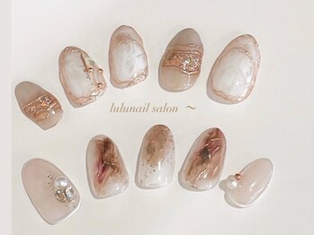 ルルネイル(Lulu nail)の写真/すべてのメニューが付替え時オフ無料☆通いやすい価格帯×丁寧な施術で日々の手元に彩りをプラス♪