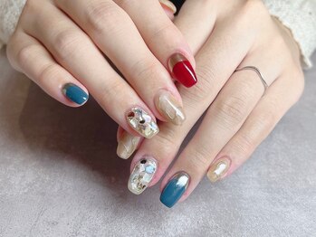 ネイルサロン ジュノ(JUNO)/アート10本コース 担当あおい