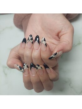 ネイルサロン エーナイン ザ ビッグ豊平店/フレンチデザイン