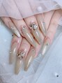 きらきらネイルサロン&nbsp;ロングネイルが得意です。