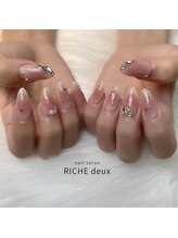 リッシュ ドゥ(RICHE deux)/ガーリーちゅるきらネイル
