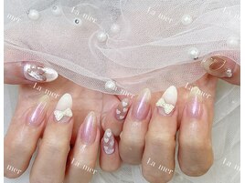 バレンタインネイル