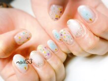 ネイル53の雰囲気（フラワーデザイン　6700円（初回）7200円（リピーター様））