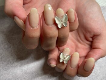 ネイルスタジオ アンビエント 表町店(Nail Studio ambient)/バタフライネイル