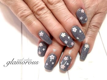 ネイルグラマラス 西新井店/《パラジェル》桜ネイル