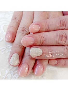 リッシュ ドゥ(RICHE deux)/ほんのりぷっくりフラワー