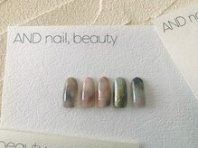 アンドネイル ビューティー(AND nail,beauty)/秋ネイル/ニュアンス/パラジェル