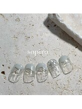 ソピーロ たかのこ店(sopiro)/６月【ニュアンスネイル】