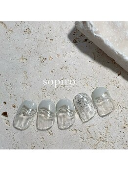 ソピーロ たかのこ店(sopiro)/6月【ニュアンスネイル】