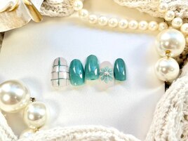 定額Design　ぷっくりフラワー