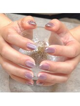 シームリーネイル(Seemly Nail)/パープルスキニーフレンチ