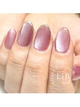 リブネイル(LiB nail)/水光マグネットネイル
