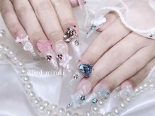 リンドネイル バイ モカ アンド ララ(Lind nail by moca and LaLa)/【mizuki】ガーリーネイル