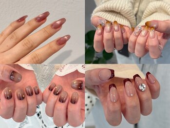 エメソワ(aimer soi)の写真/【定額ネイル¥5800～】ニュアンス～大人上品デザインまで幅広くご用意♪色変え＆配置変更OK!自分好みに◎