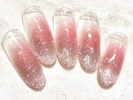 ラメグラ マグネットネイル