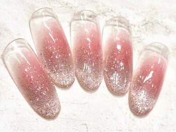 ラメグラ マグネットネイル