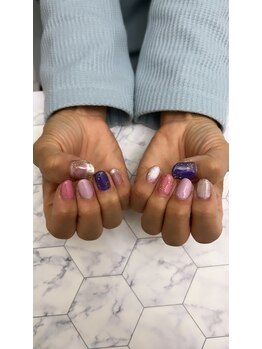 エアリ ネイル(Aeri Nail)/ぷっくりお花