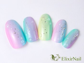 エリクサーネイル 池袋(Elixir Nail)/定額a シンプル/クーポン使用