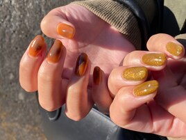 <ハンド>デザインシンプルネイル