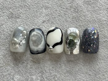 エールルーム 中目黒(aileroom)/black navy 大人カジュアル