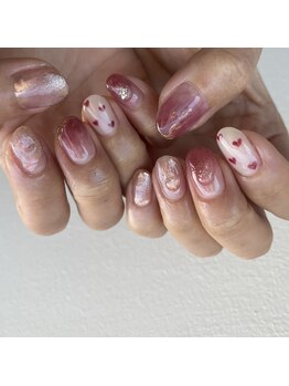 リノ 大阪本町店(lino)/ニュアンスネイル