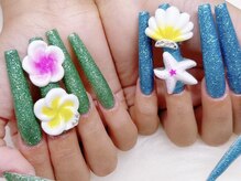 ネイルズゴーゴー 新宿店(NAILSGOGO)/eggモデルももあちゃんネイル