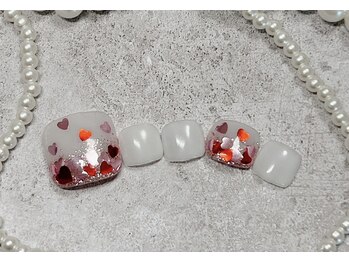 パッチリオメメ(Patchiri Omeme)/フットネイル¥6980