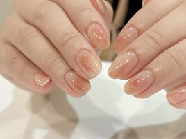 【Saki.o】桃ネイル