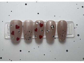 ユイネイル(Yui Nail)/バレンタインネイル