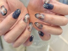 エメソワ(aimer soi)/マーブルネイル